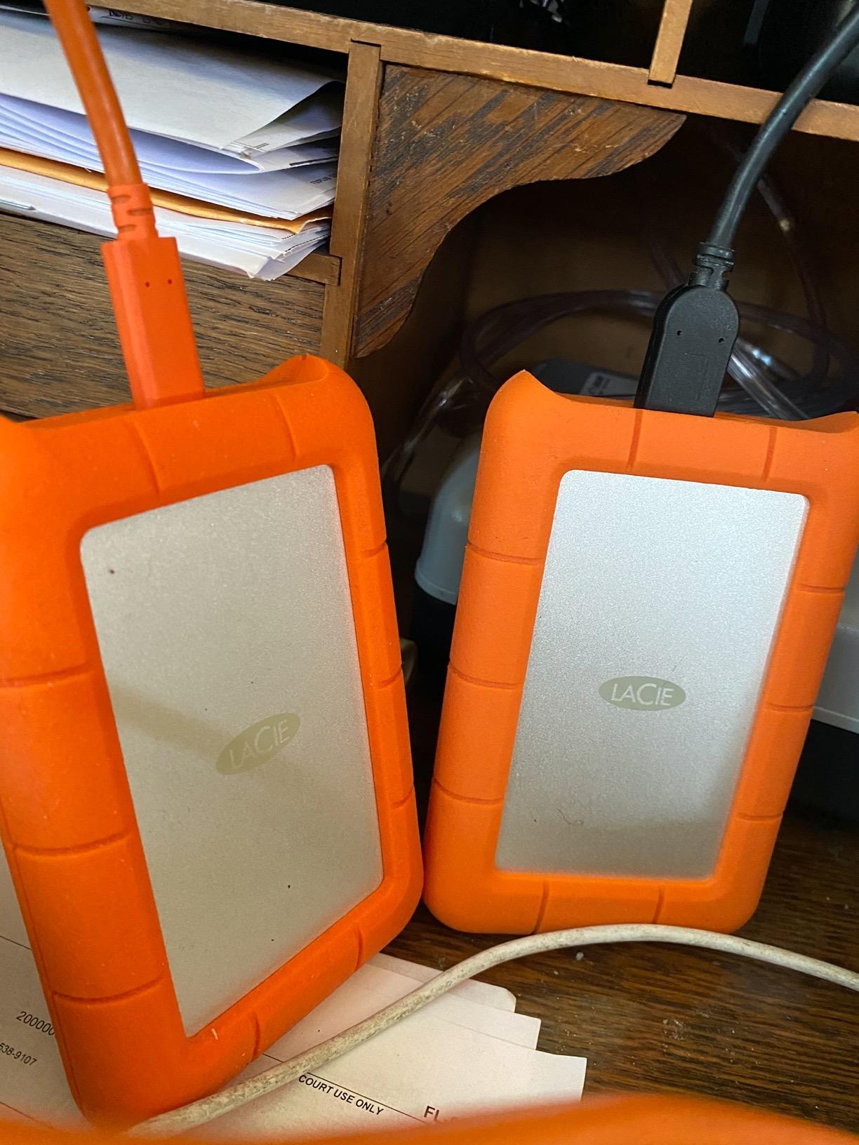 LaCie Rugged USB-C, 4TB, Portable External Hard Drive, Drop, Shock, Dust, Rain Resistant, for Mac & PC (STFR4000800) customer photo 1