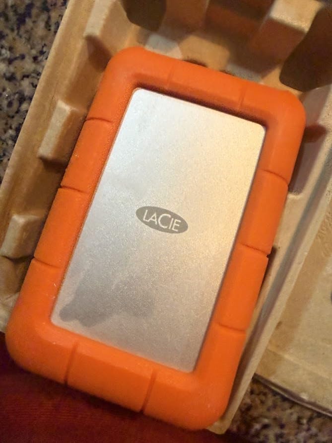 LaCie Rugged USB-C, 4TB, Portable External Hard Drive, Drop, Shock, Dust, Rain Resistant, for Mac & PC (STFR4000800) customer photo 2