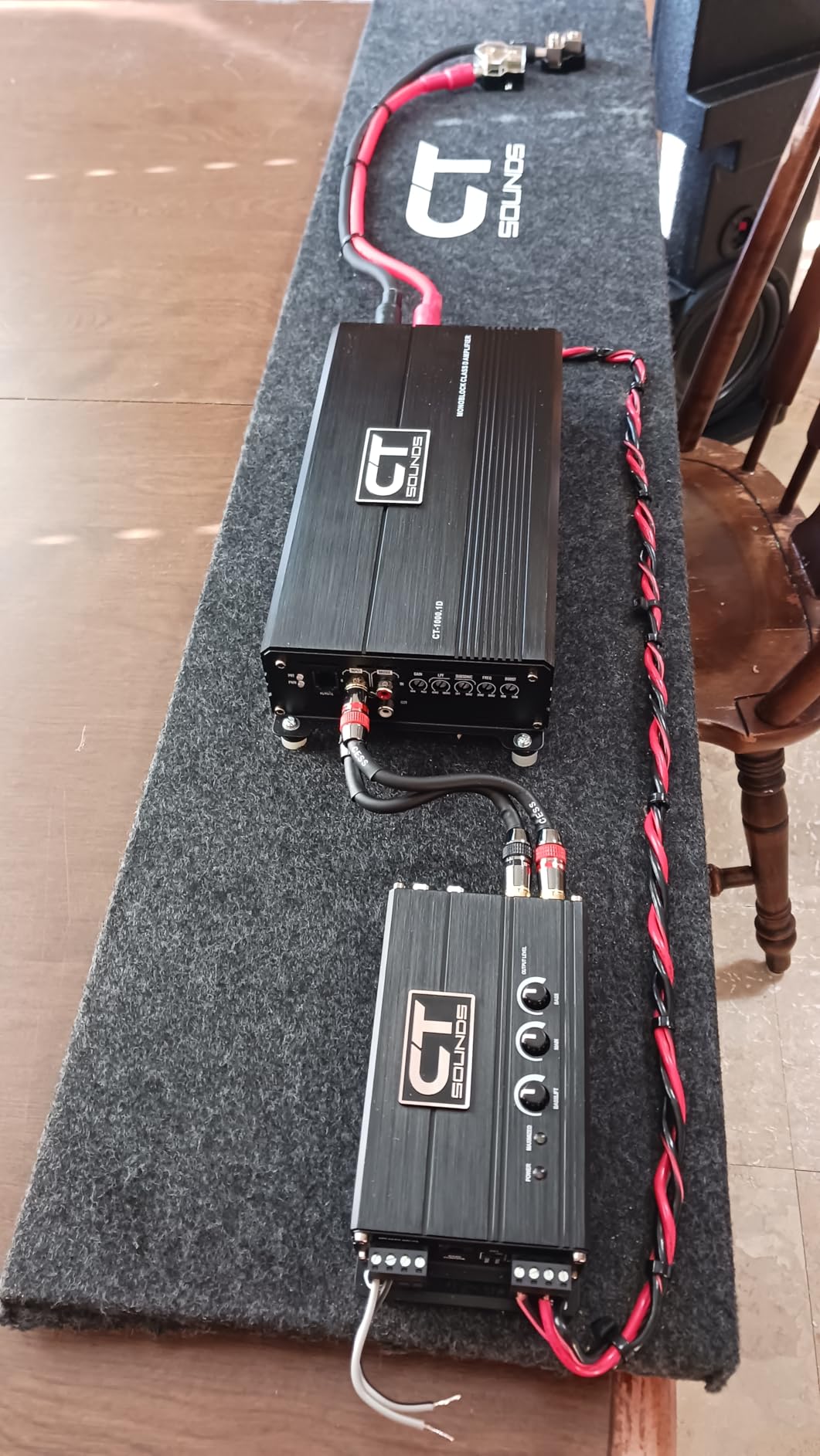 CT Sounds CT-1000.1D Compact Class D Car Audio Monoblock Amplifier, 1000 Watts RMS customer photo 2
