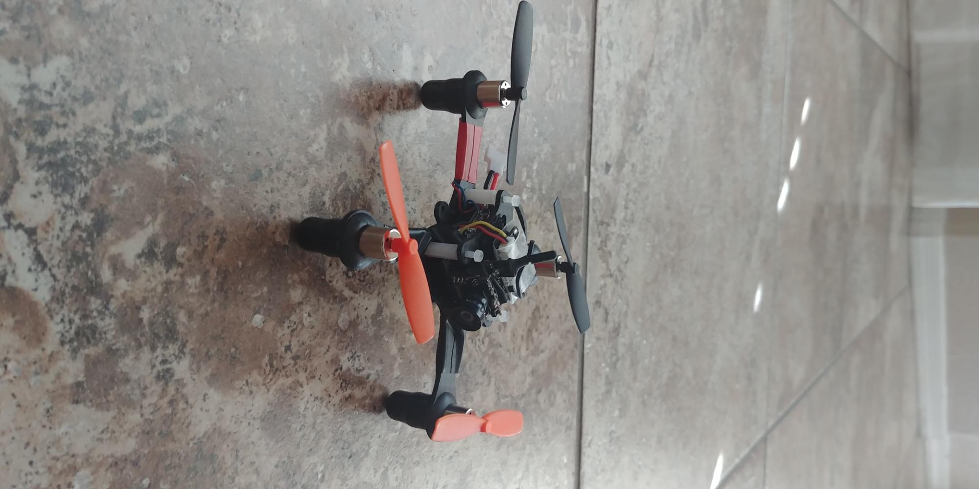 100mm Micro Carbon Fiber FPV Quadcopter drone Frame for 820 Brushed motor | Support 820 8.5*20mm brushed motor, suit for Beginner indoor flying customer photo 2