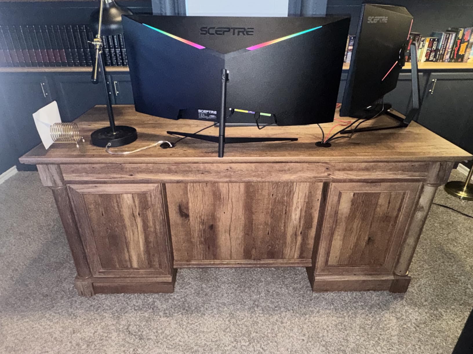 Sauder Palladia Executive Desk, 29.5