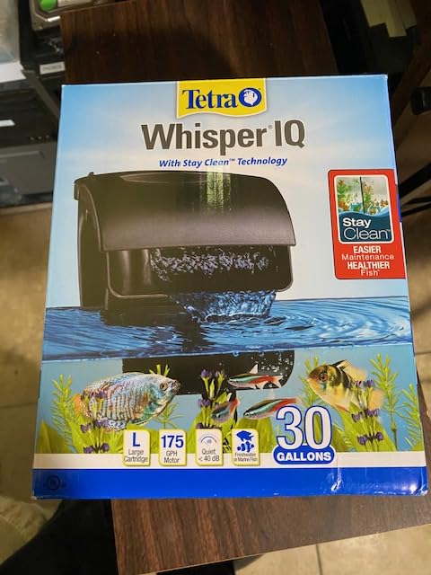Tetra Whisper IQ Power Filter 45 Gallons, 215 GPH, with Stay Clean Technology customer photo 1