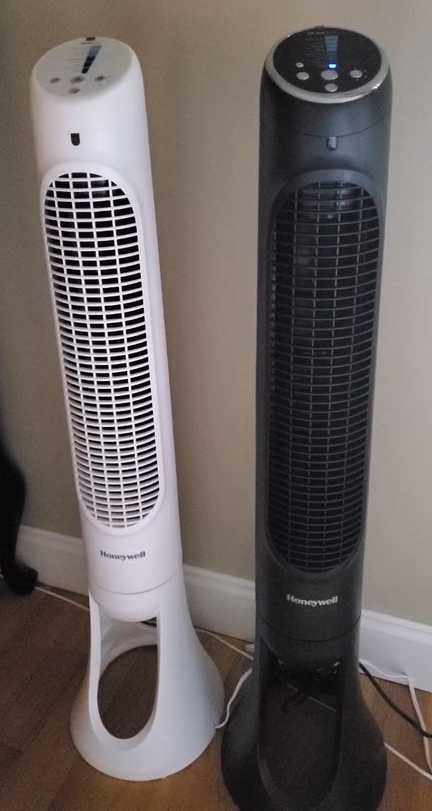 Honeywell QuietSet Whole Room Tower Fan, Oscillating Tower Fan with Remote, Black, HYF290B | 8 Enhanced Powerful and Quiet Fan Settings, Oscillating Airflow, Auto Timer, Slim Space-Saving Design with Remote Control customer photo 1