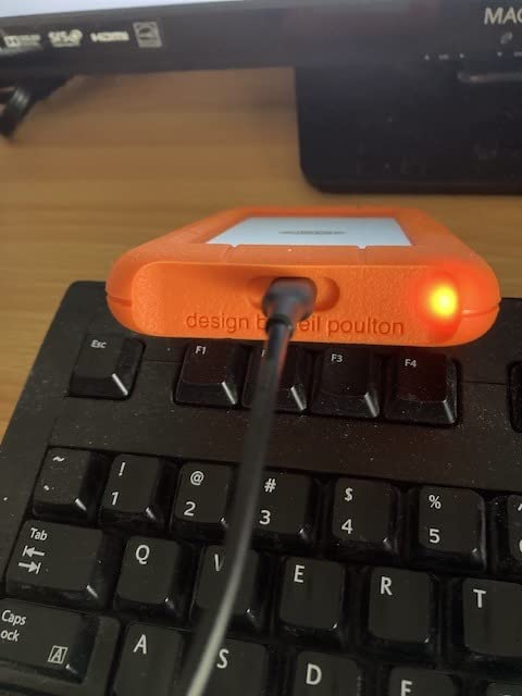 LaCie Rugged USB-C 2TB External Hard Drive Portable HDD, USB 3.0 Compatible, Drop Shock Dust Rain Resistant, for Mac and PC customer photo 2