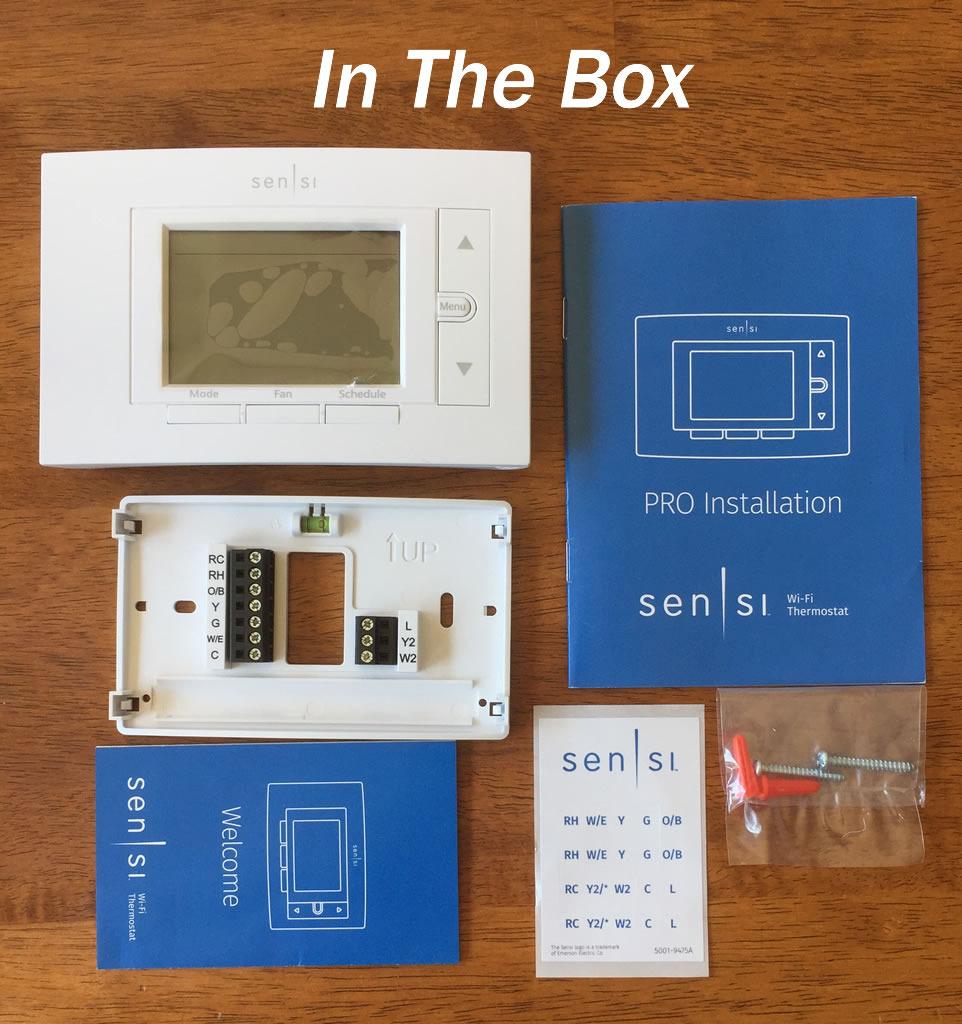 Sensi Smart Thermostat, Wi-Fi, Energy Star Certified, Alexa, 1F87U-42WF customer photo 2
