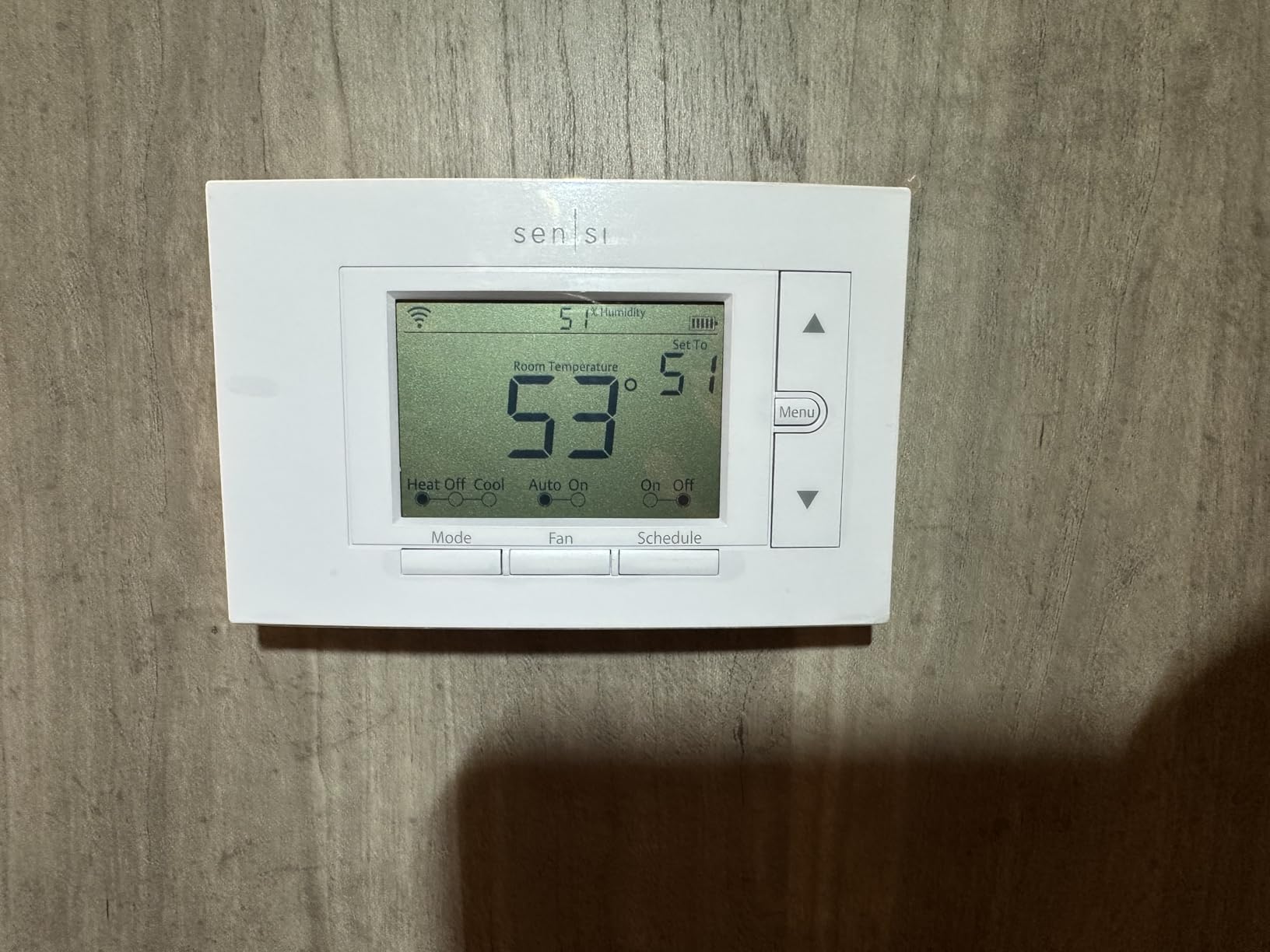 Sensi Smart Thermostat, Wi-Fi, DIY, Alexa, Energy Star Certified, ST55 customer photo 2