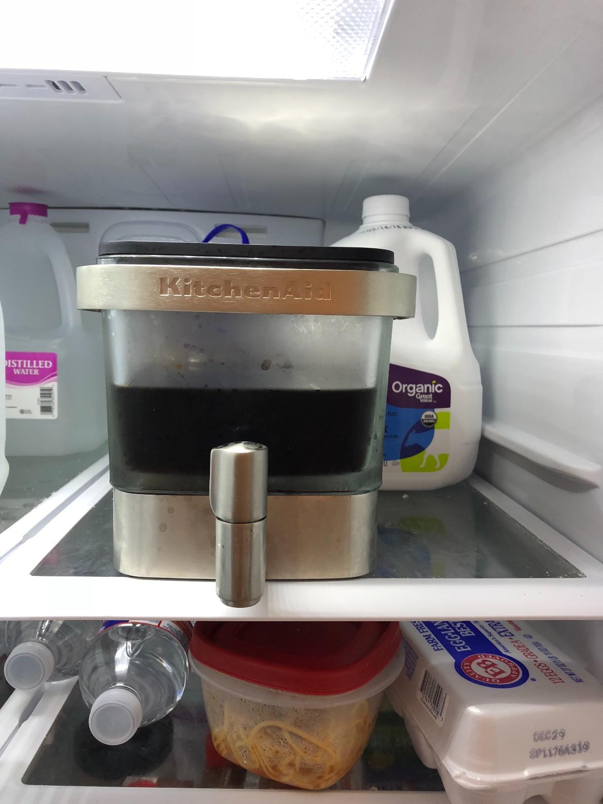 KitchenAid 28 oz Cold Brew Coffee Maker, KCM4212 | Small Footprint, Glass & Stainless Steel, Reusable Steeper customer photo 1