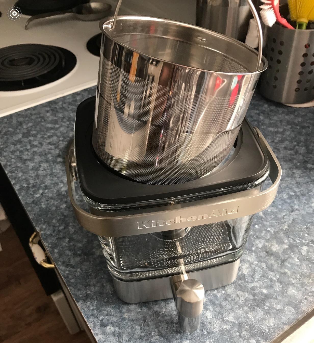 KitchenAid 28 oz Cold Brew Coffee Maker, KCM4212 | Small Footprint, Glass & Stainless Steel, Reusable Steeper customer photo 2