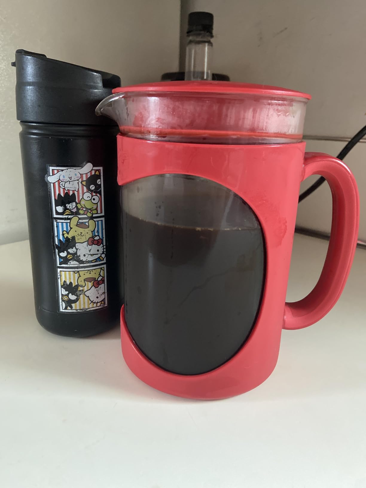Primula Burke Deluxe Cold Brew Iced Coffee Maker, Comfort Grip Handle, Durable Glass Carafe, Removable Mesh Filter, Perfect 6 Cup Size, Dishwasher Safe, 1.6 qt, Black customer photo 1