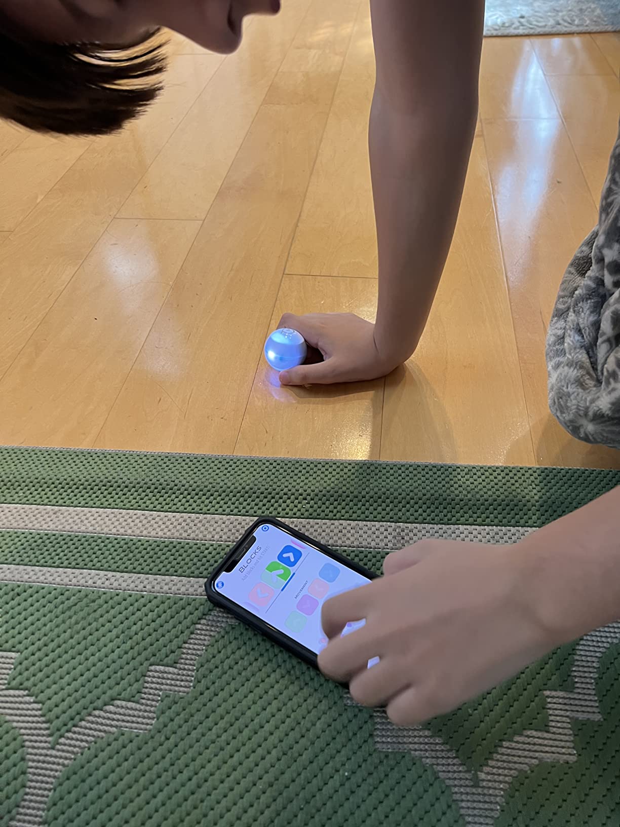 Sphero Mini (Blue) - Coding Robot Ball - Educational Coding and Gaming for Kids and Teens - Bluetooth Connectivity - Interactive and Fun Learning Experience for Ages 8+ customer photo 1