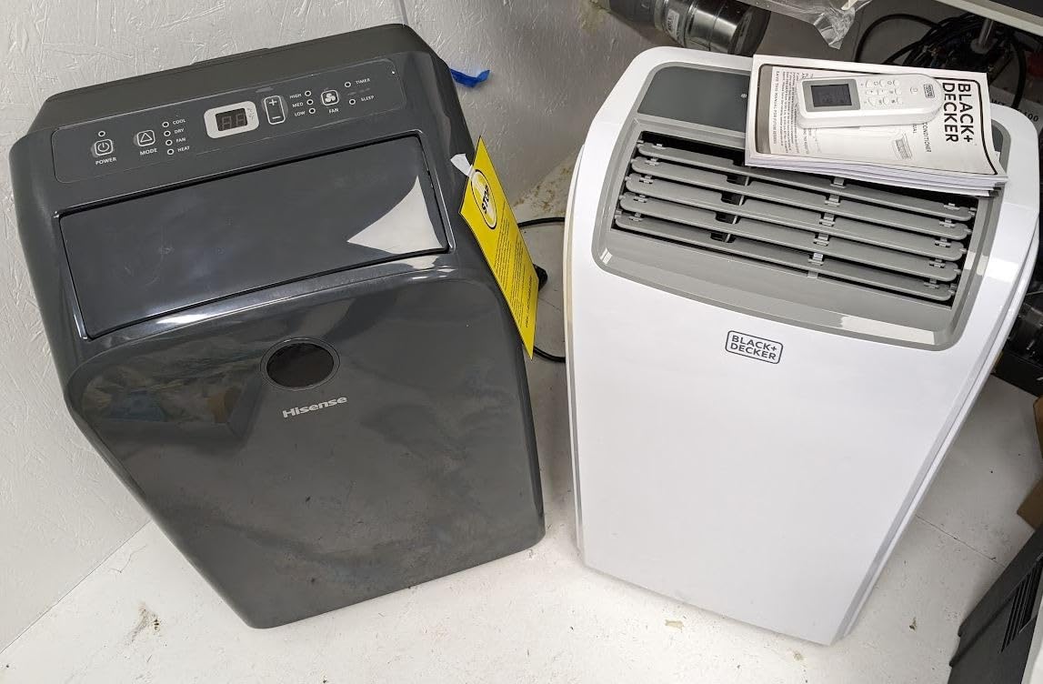 BLACK+DECKER Smart Portable Air Conditioner with Heat, 12,000 BTU | 8,000 BTU SACC Cooling, 9,000 BTU Heating for Rooms up to 550 Sq. Ft., 4-in-1 Portable AC, Fan and Dehumidifier customer photo 2