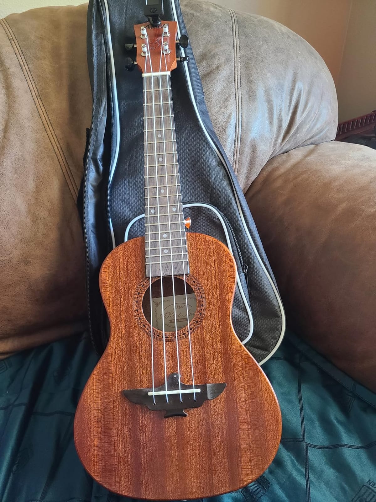 Ukulele, AKLOT Concert Ukelele Solid Mahogany 23 inch for Professional Beginners Adults Kit with Free Online Lesson and Uke Accessories customer photo 1