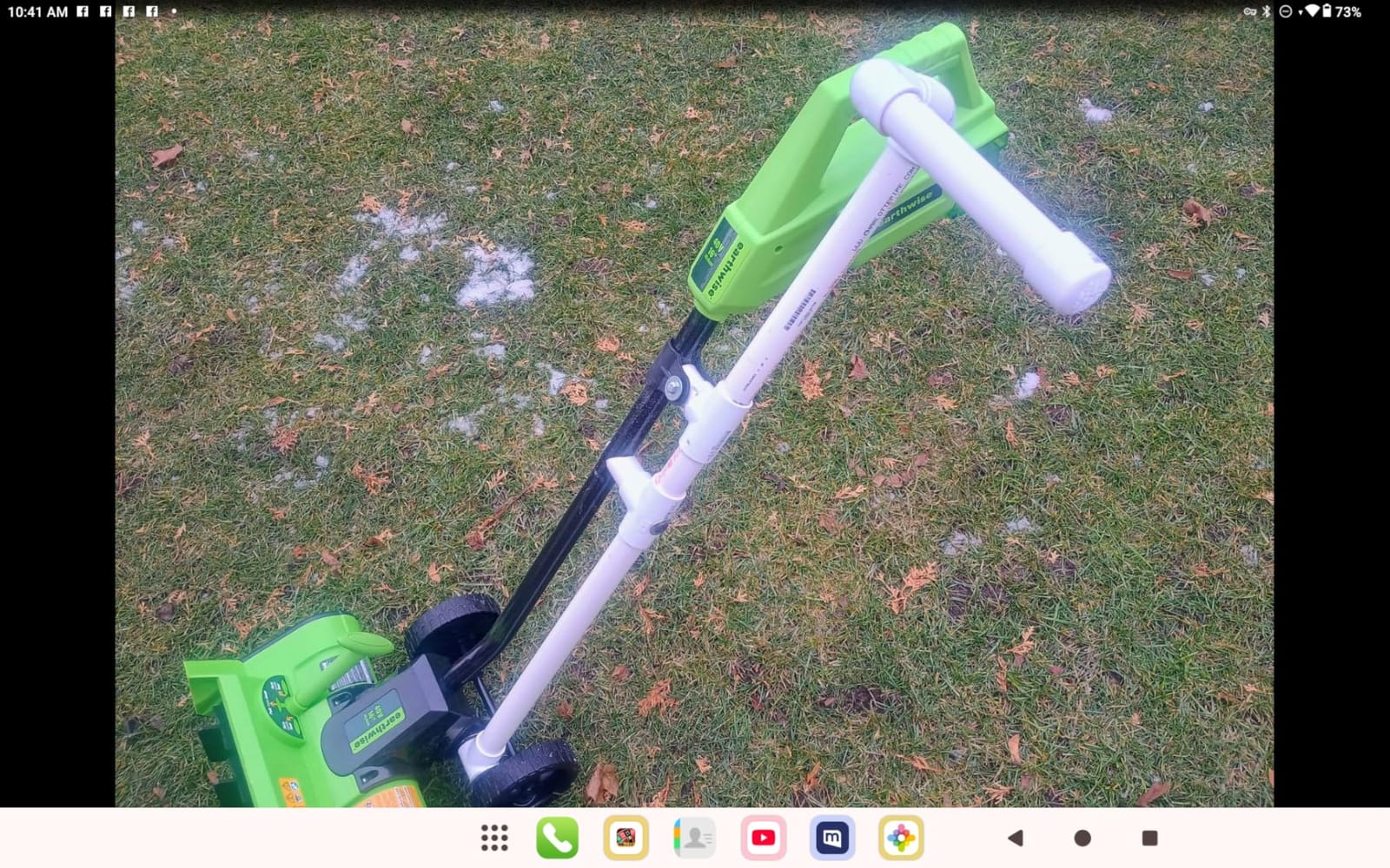Earthwise SN74016 40V Cordless Snow Shovel, 16
