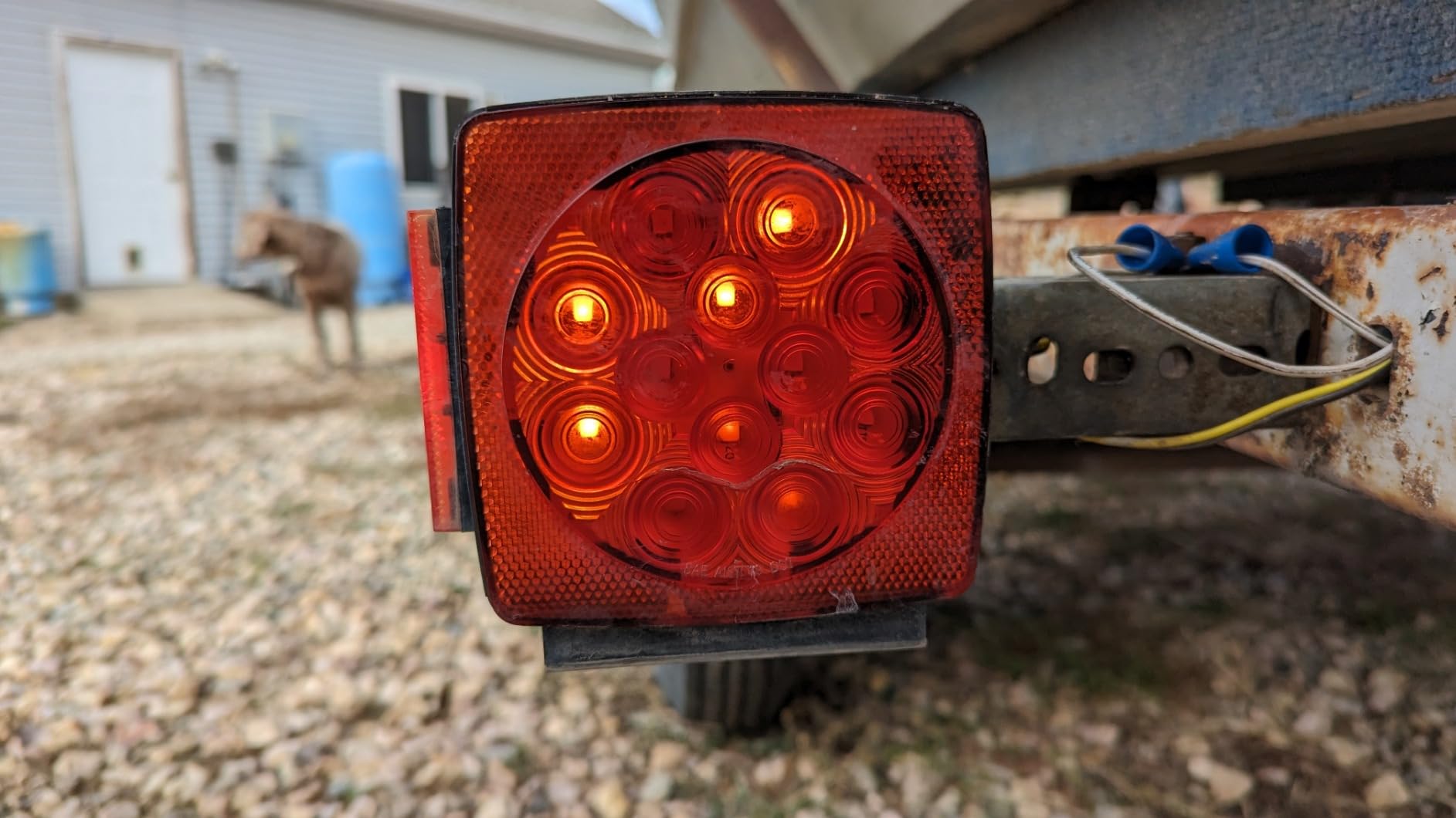 CZC AUTO 12V Submersible LED Trailer Tail Lights Left&Right Reverse Lights | Stop Tail Turn Signal Lights for Under 80 Inch Boat Utility Trailer Truck RV Marine customer photo 2