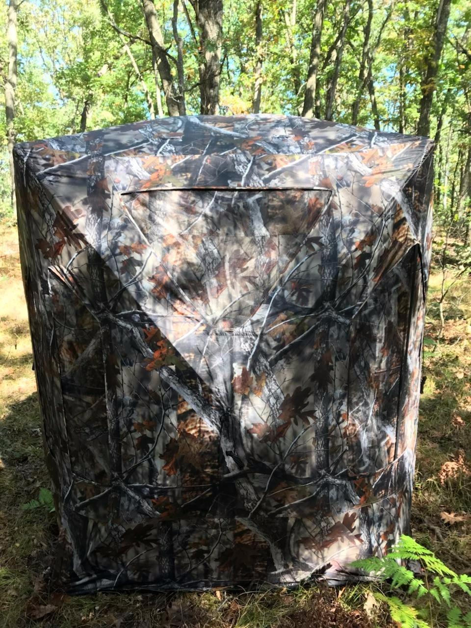 JM Rusk Two-Tall Extra Tall Two to Three Person Hunting Blind customer photo 1