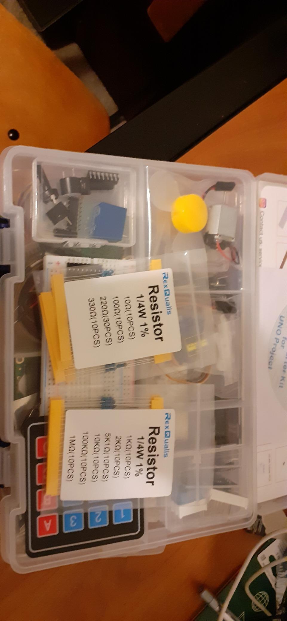 Super Starter Kit Based on Arduino UNO R3 with Tutorial and Controller Board Compatible with Arduino IDE customer photo 1