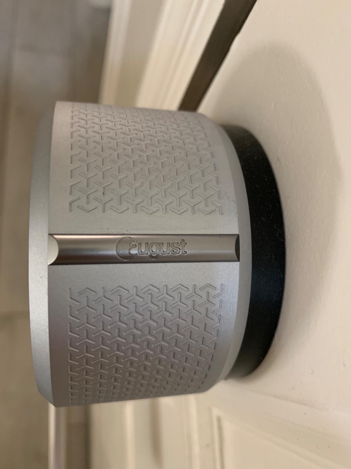 August Home Smart Lock Pro + Connect Hub - Wi-Fi Smart Lock for Keyless Entry - Works with Alexa, Google Assistant, and more - Silver customer photo 2