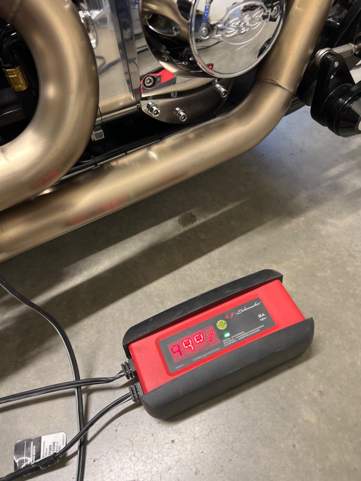 Schumacher Electric 3A Car Battery Charger and Maintainer, 3-in-1 Solution, for 12V Power Sport, Automotive, and Marine Batteries, SP1297 customer photo 1