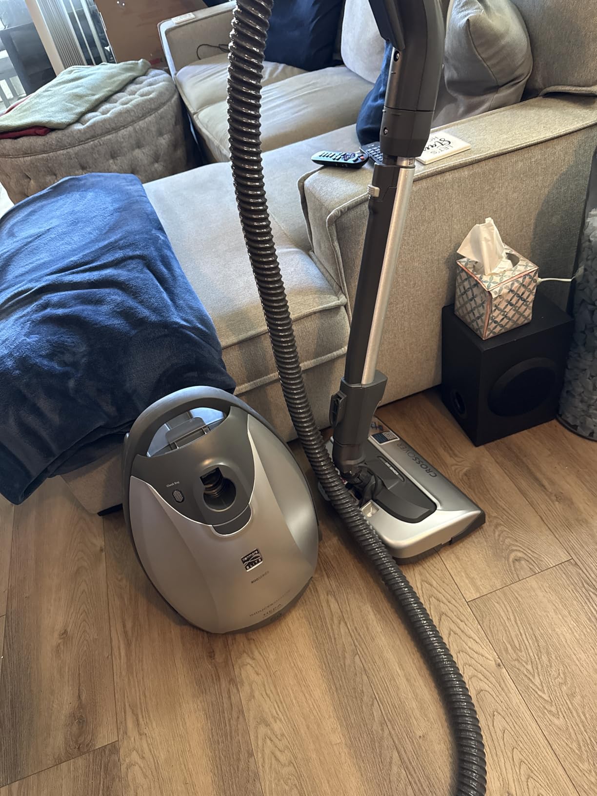 Kenmore 81214 200 Series Pet Friendly Lightweight Bagged Canister Vacuum with HEPA, 2 Motor System, and 3 Cleaning Tools-Orange | Lightweight, HEPA, 2 Motor System, and 3 Cleaning Tools - 81214 customer photo 1