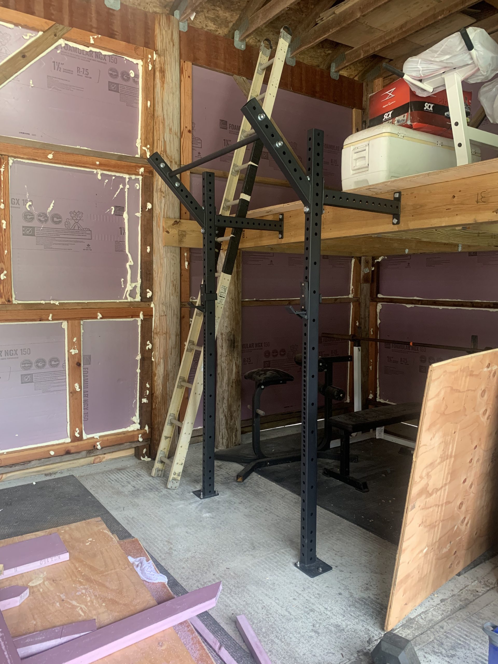 Titan Fitness T-3 Series Space Saving Rack, 91