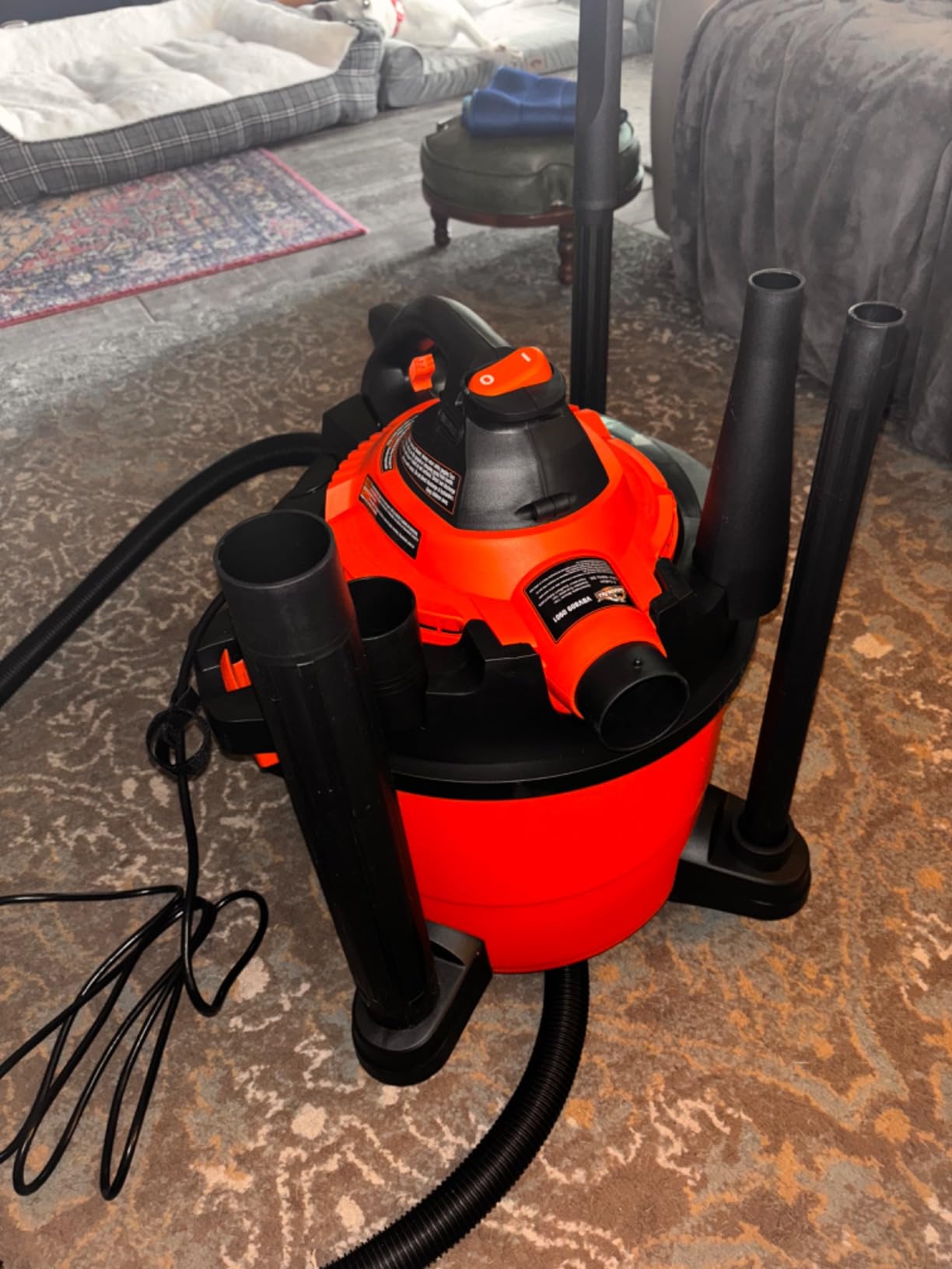 Armor All VBV809 0901 8Gal 4.5 Peak HP Wet/Dry Vac w. Detachable Blower customer photo 2