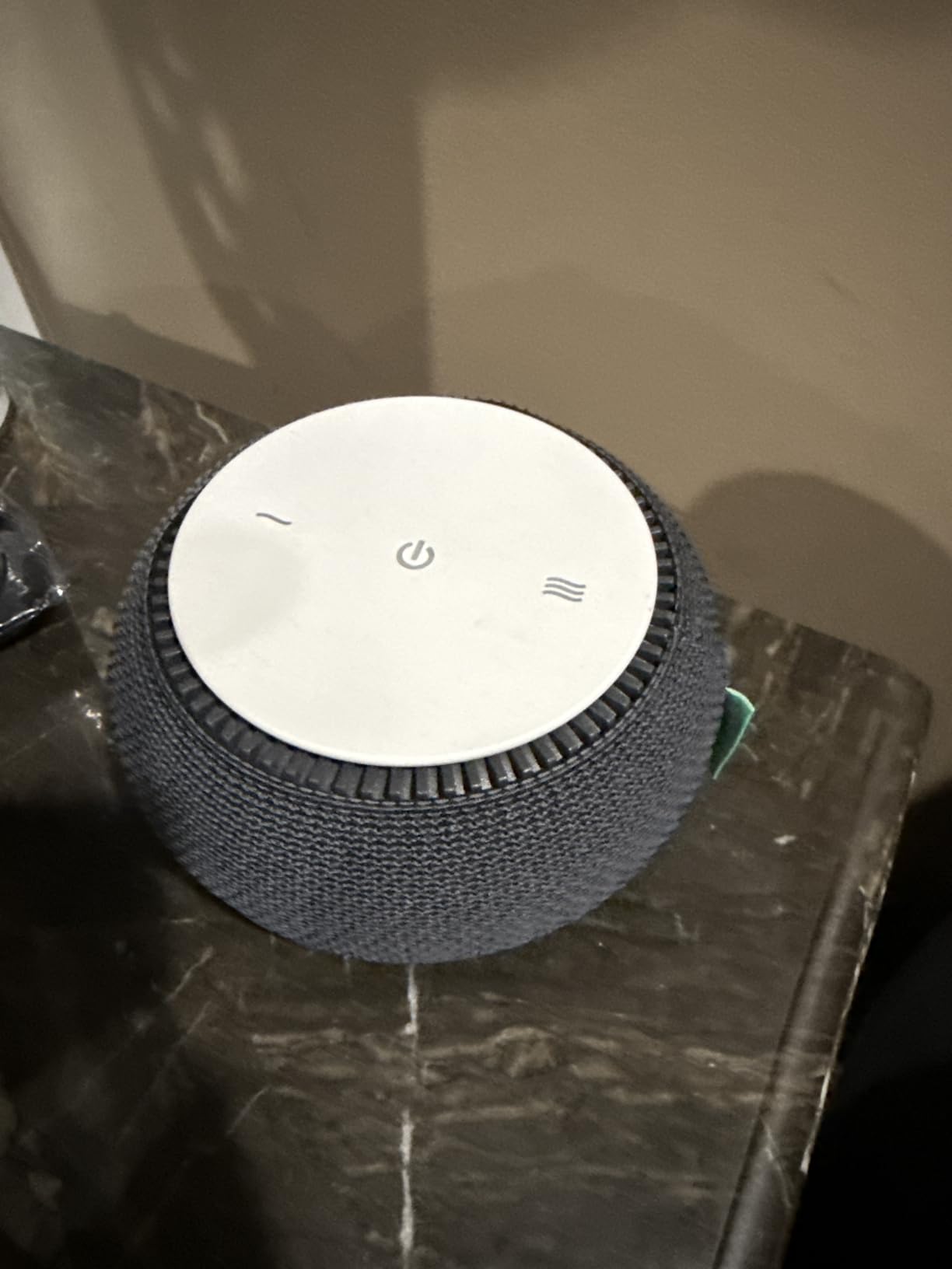 SNOOZ Original Smart White Noise Sound Machine, Real Fan Inside for Sleep, Non-Looping White Noise, App Scheduler, 10 Volume Levels customer photo 1