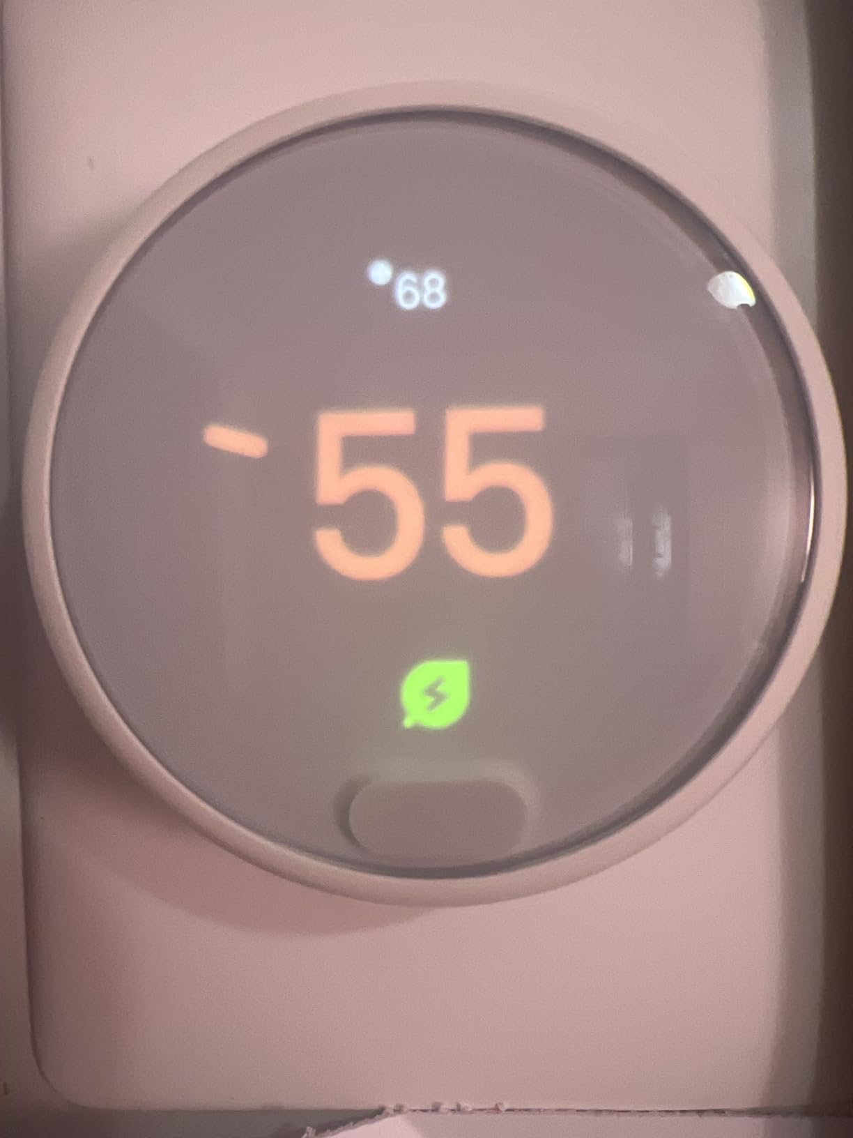 Nest Thermostat E Programmable Smart Thermostat for Home, App Controlled via Wifi, Programmable, Compatible with Alexa and Google Assistant, Frosted White Color (T4002ES) customer photo 2