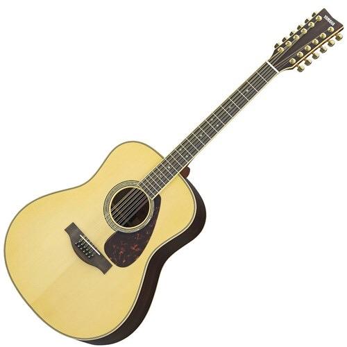Yamaha L-Series LL16 12-String Acoustic-Electric Guitar with Gig Bag - Natural customer photo 1