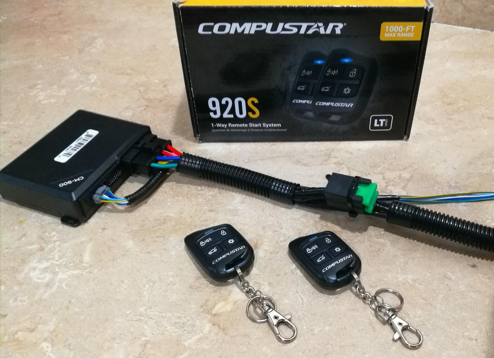 Compustar CS920-S (920S) 1-Way Remote Start and Keyless Entry System with 1500-ft Range customer photo 1