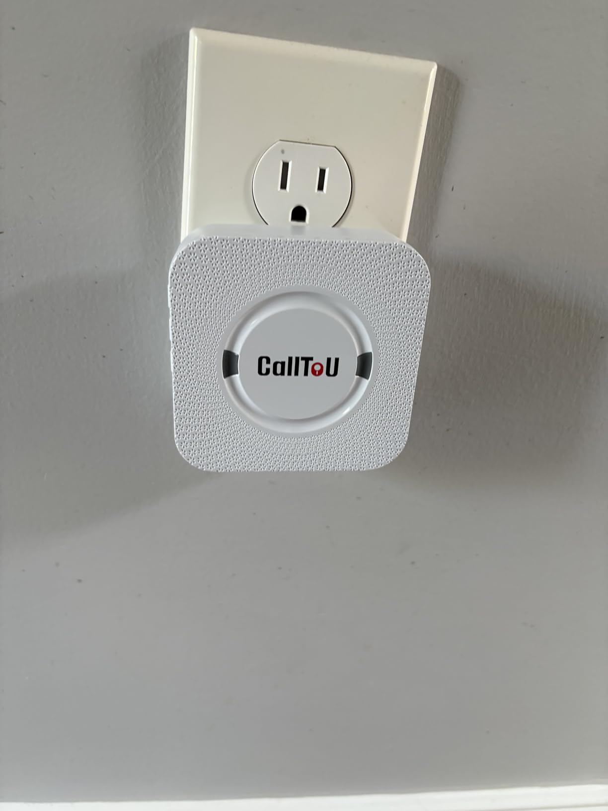 CallToU Caregiver Pager with 2 Wireless Call Button for Elderly at Home | Easy Use, Loud Whole-Home Alerts, 500+FT Through-Wall, Waterproof Call Bell Alert Buttons for Seniors/Elderly/Patients/Adults customer photo 1