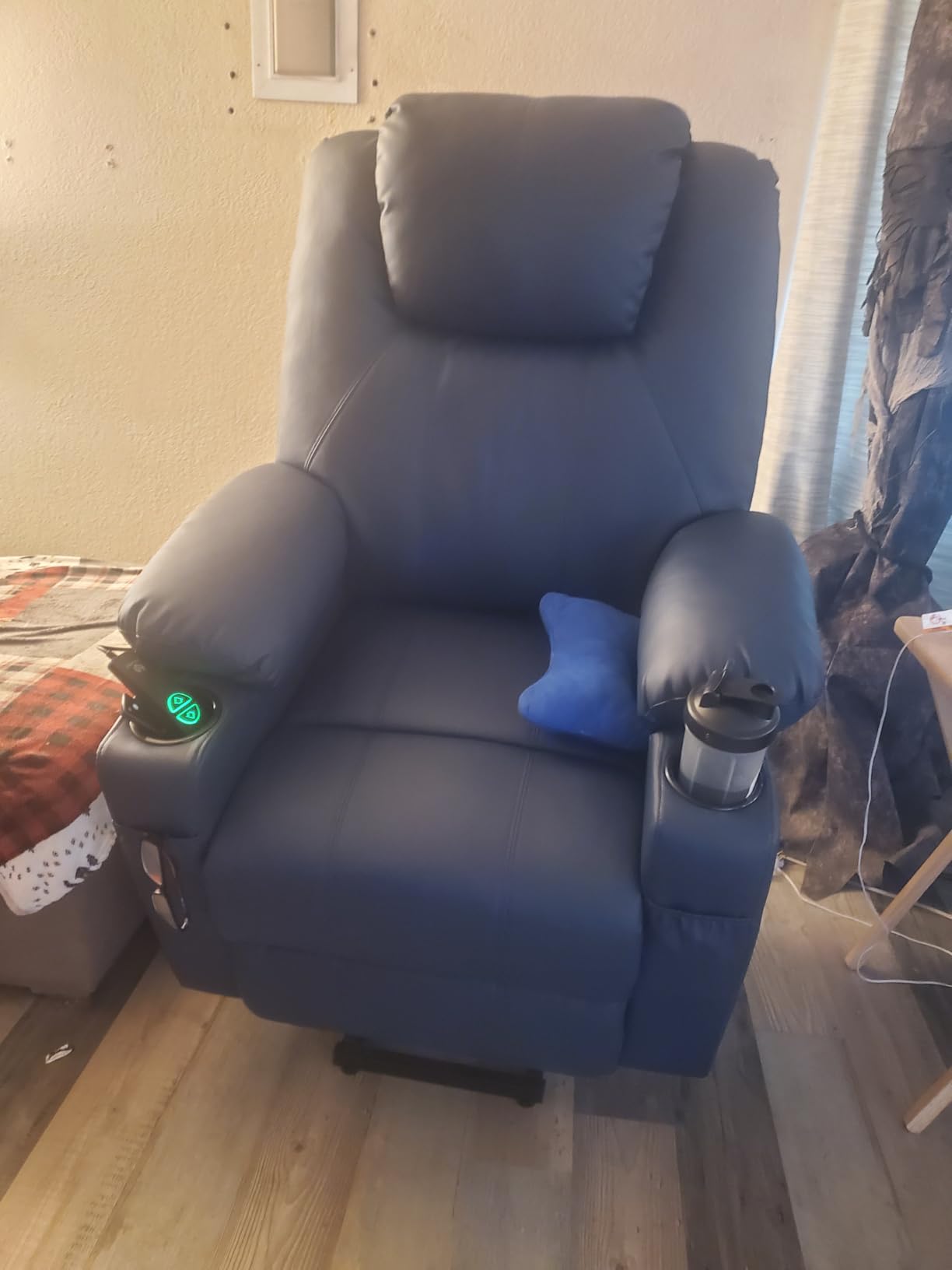 MCombo Power Lift Recliner Chair for Elderly 7040(Medium, Light Brown) customer photo 1