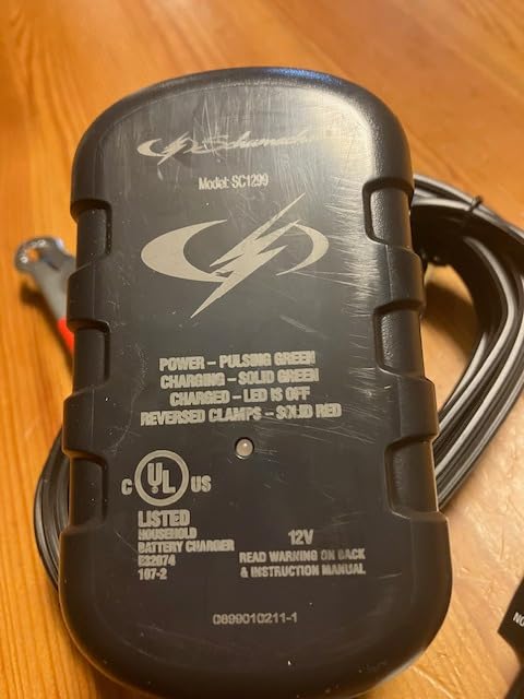 Schumacher Electric 0.8A Car Battery Charger and Maintainer, 2-in-1 Solution, for 12V Power Sport, Automotive, and Marine Batteries customer photo 1