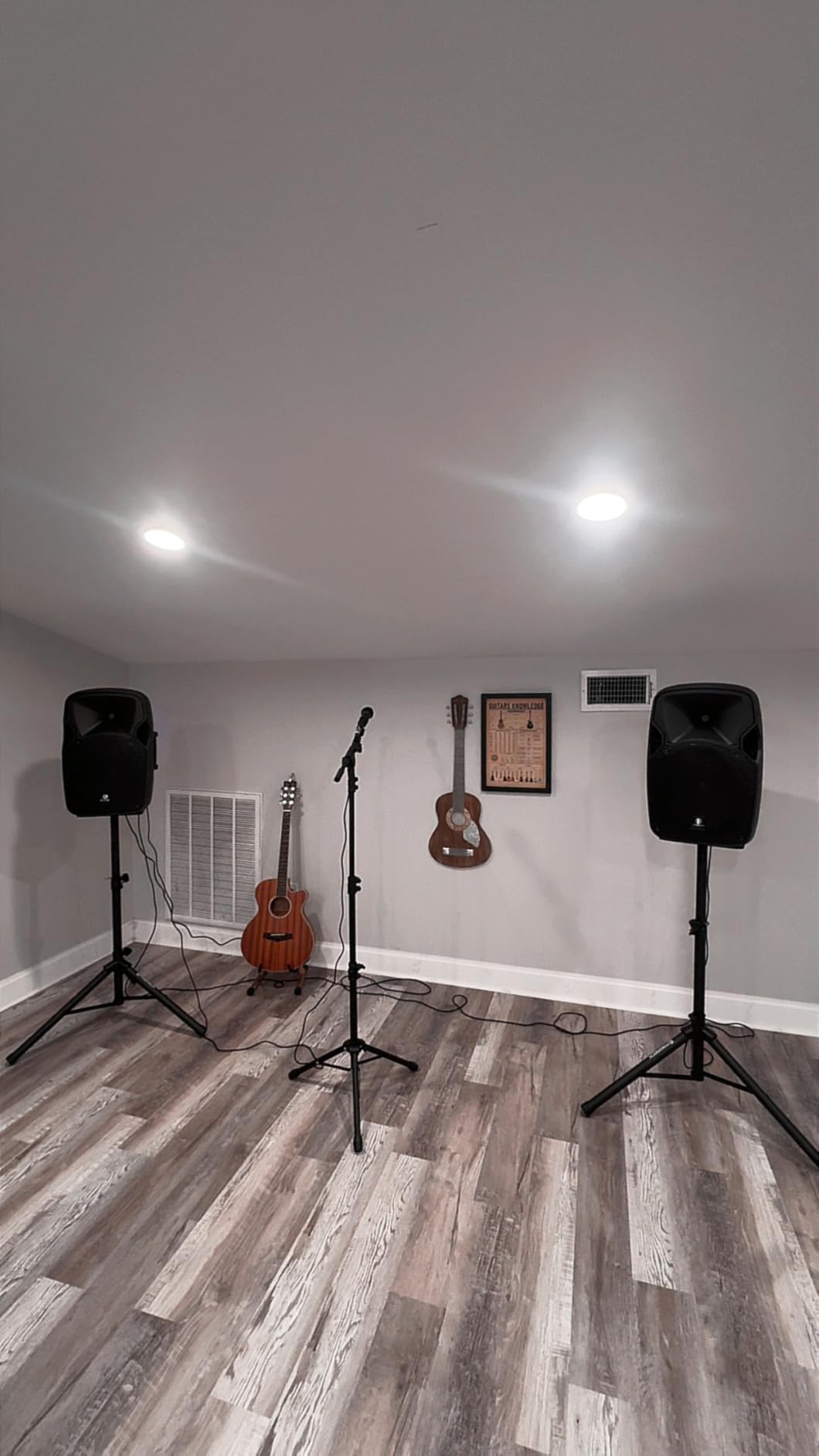 PRORECK Party 12 12-Inch 1800W 2-Way Powered PA Speaker System Combo Set with Bluetooth/USB Drive/SD Card/FM/Remote Control/Speaker Stands customer photo 2