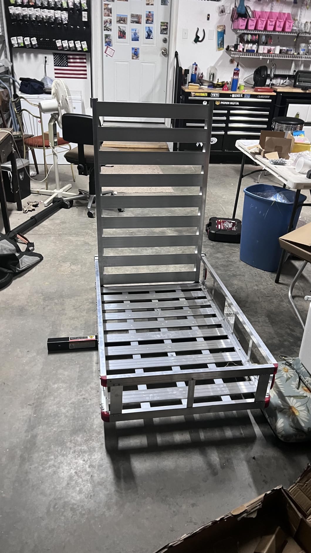 MaxxHaul 80779 Aluminum Hitch Mount Wheelchair/Mobility Carrier - 50