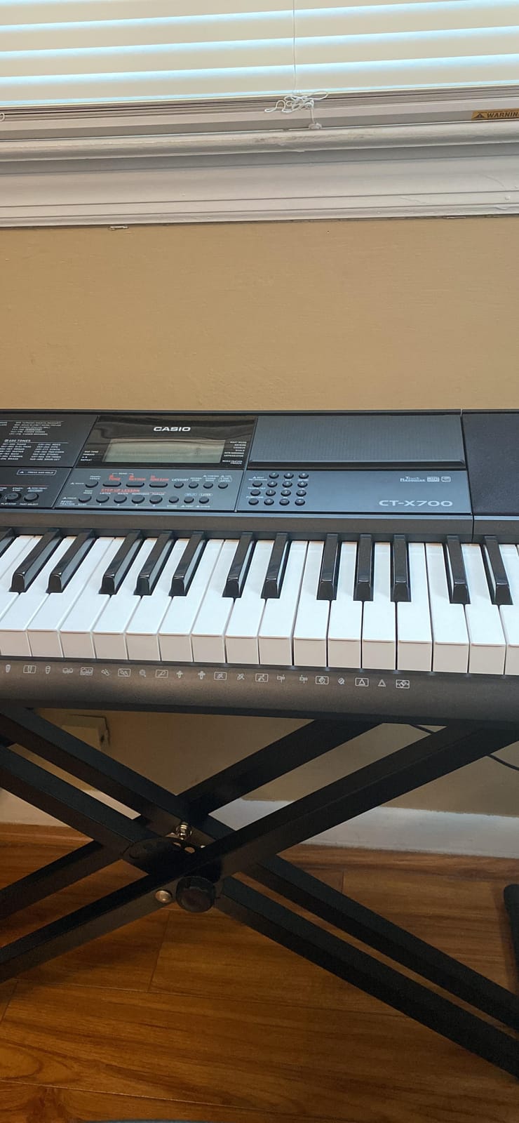 Casio CT-X700 61-Key Portable Keyboard | 600 Tones | AiX Sound Engine | 195 rhythms and AiX sound engine with portable styling for musicians, performers, lessons and everyday practice customer photo 2