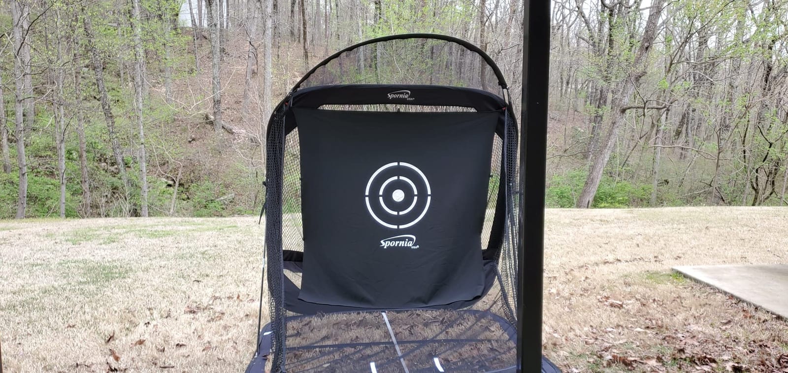 Spornia Spg-7 Golf Practice Net - Automatic Ball Return System w/Target Sheet, Two Side Barrier customer photo 2