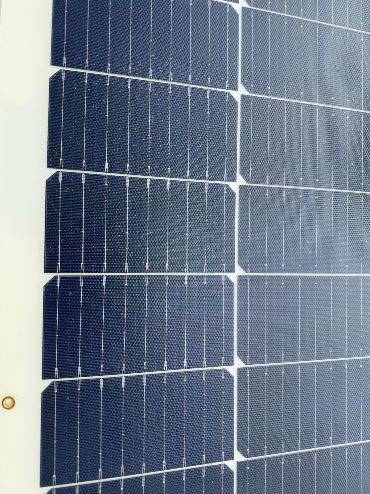 Renogy Flexible Solar Panel 100 Watt, 240° Ultra Flex Bendable | 100W Flexible Solar Panel for Marine RV Cabin Van Car Boat Curve Surfaces Off-Grid Systems, 0.1 Inch Lightweight, IP68 customer photo 1