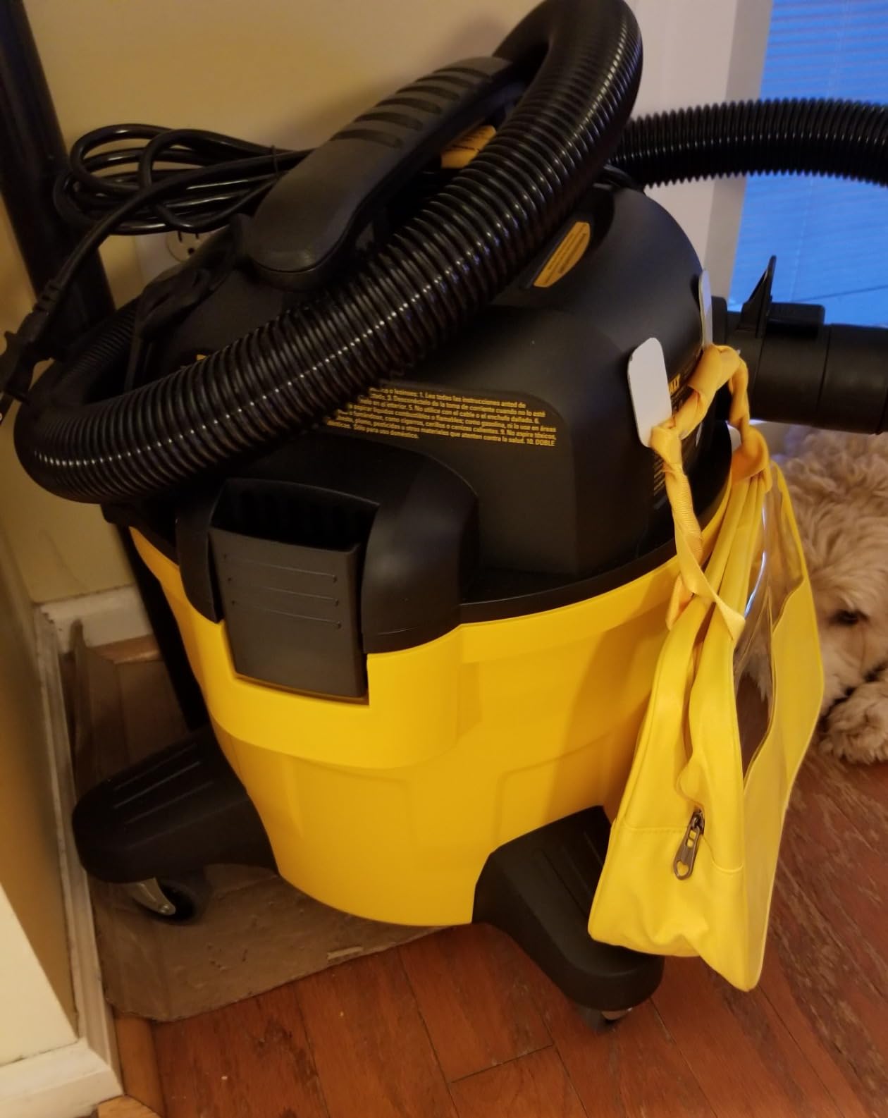 DeWalt DXV06P Shop Vacuum 6 Gal 4 HP Poly Wet/Dry Vacuum with Blower customer photo 1