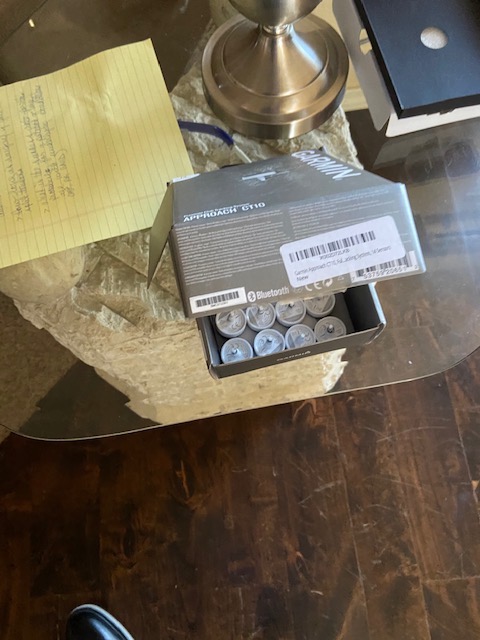 Garmin Approach CT10, Full Set, Automatic Club Tracking System, 14 Sensors, White, 010-01994-00 customer photo 1