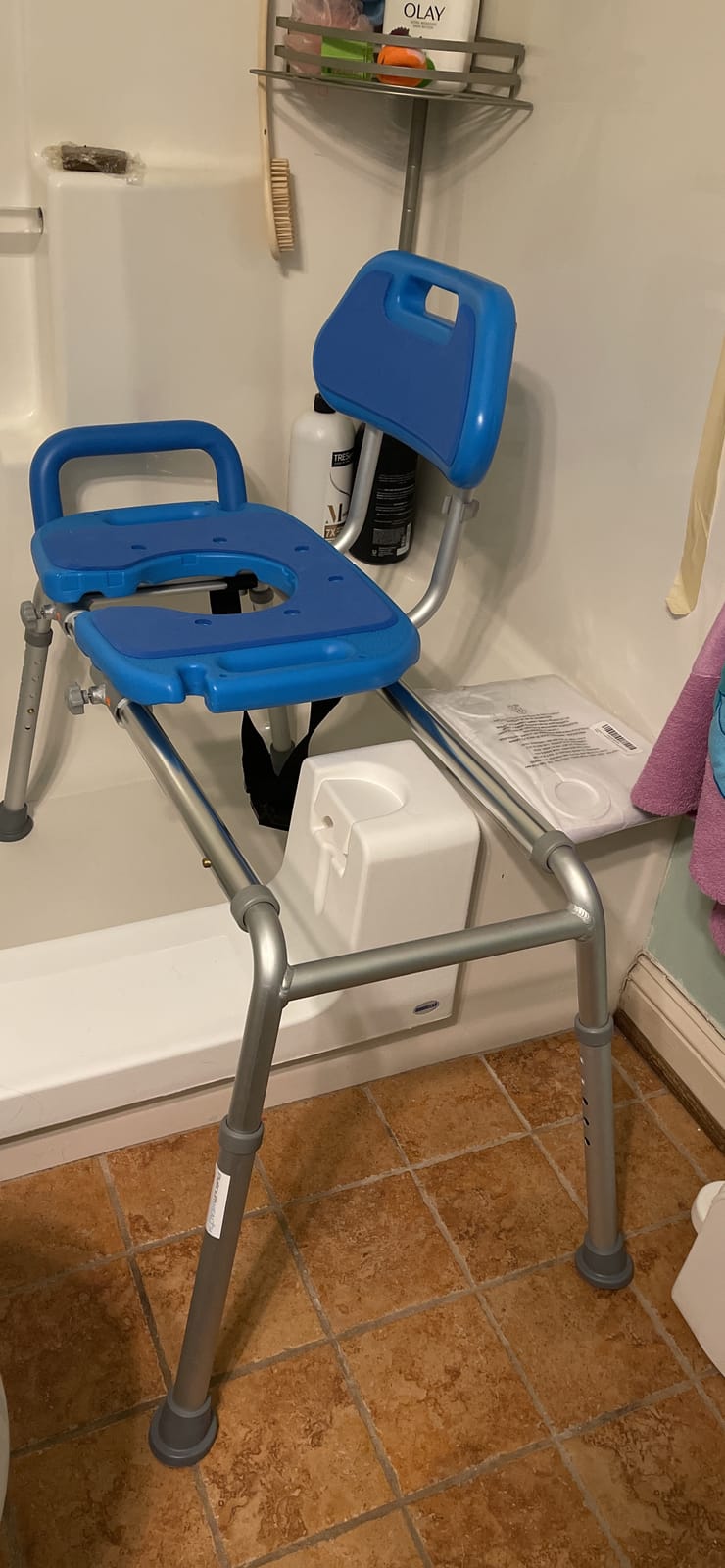 CleanCut Convertible Tub Conversion Kit, White Large | Affordable alternative to a full bathroom remodel or walk-in tub replacement. customer photo 2