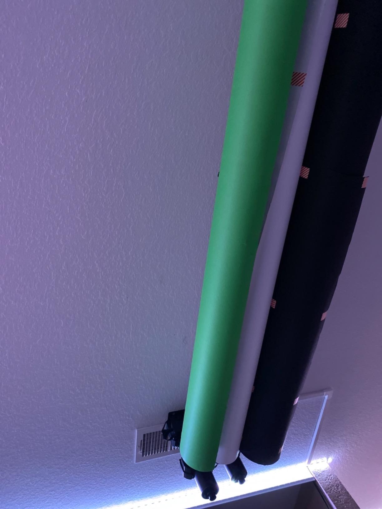Fotoconic 3 Roller Motorized Electric Wall Ceiling Mount Background Support System with Remote customer photo 2