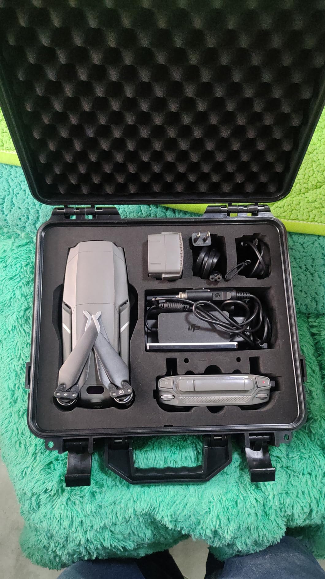 Smatree 13.4L Waterproof Hard Carrying Case for DJI Mavic 2 Pro | for DJI Mavic 2 Zoom Fly More Combo(Upgrade Edition),for DJI mavic 2 pro/Zoom and Accessorie(Not fit for Smart Controller) customer photo 2