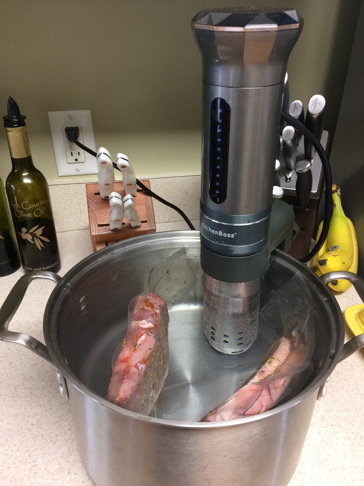 KitchenBoss Sous Vide Cooker Machine Ultra-quiet 1100 Watts Sous Vide G300S customer photo 1