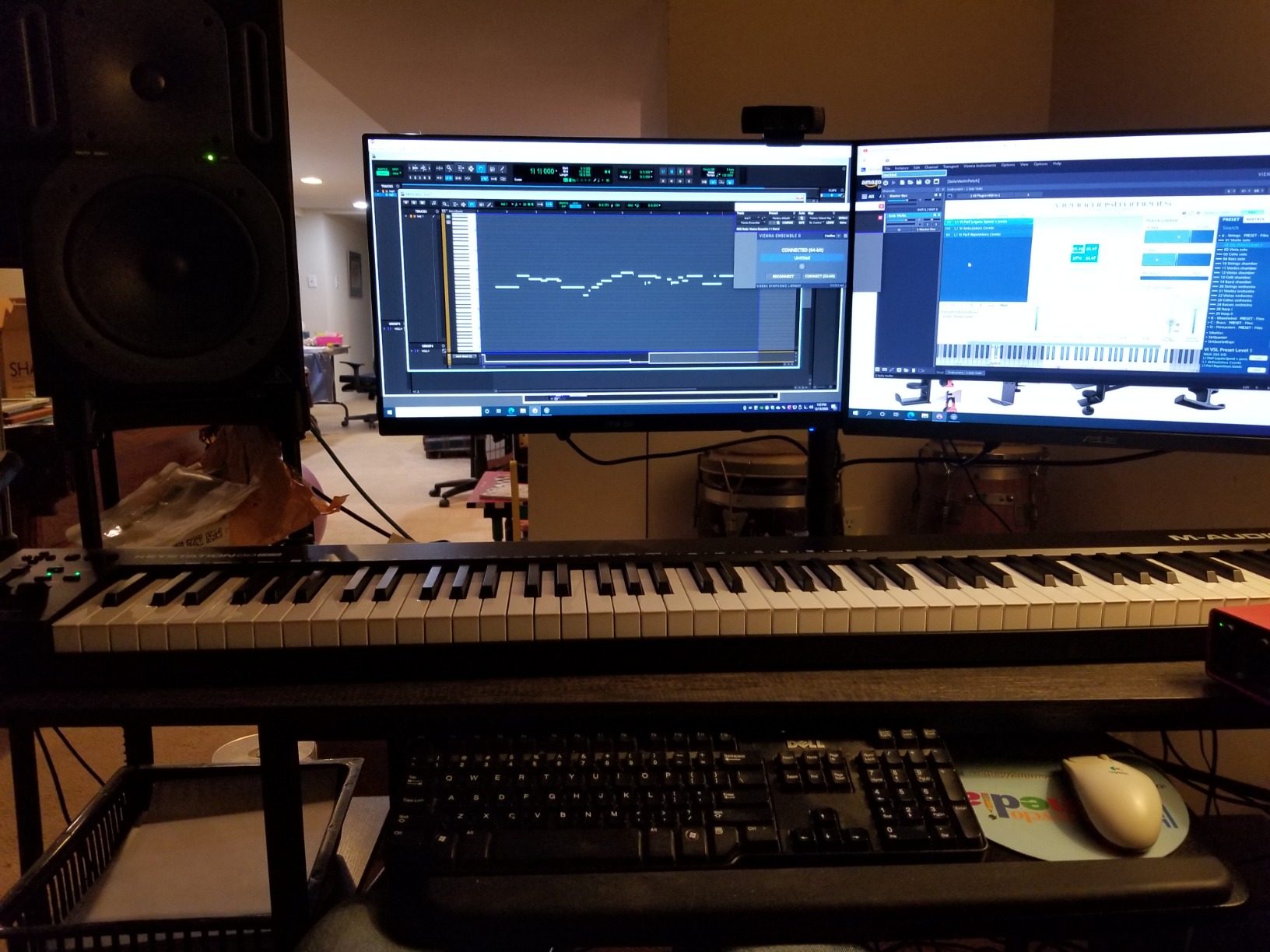 M-AUDIO Keystation 49 MK3 - Synth Action 49 Key USB MIDI Keyboard Controller with Assignable Controls, Pitch and Mod Wheels, and Software Included customer photo 2