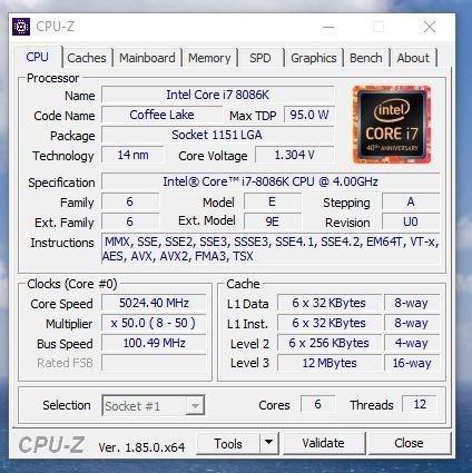 Intel BX80684I78086K i7-8086K Limited Edition Processor customer photo 2