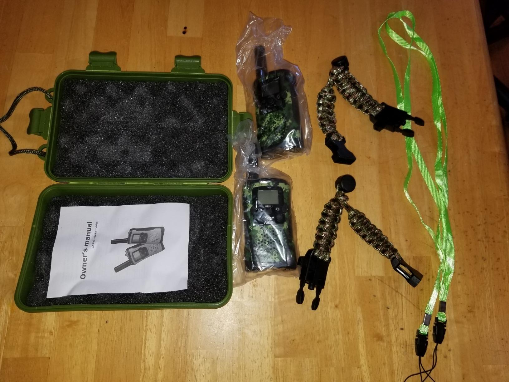 Aikmi Walkie Talkies for Kids Outdoor Toys, Gift Boys Girl | 22CH 3-Mile Range 2-Way Radio w/Flashlight, Ideal Camp Gear & Pretend Toys, Fun Birthday & Christmas Gift for Kids Aged 3+ customer photo 1