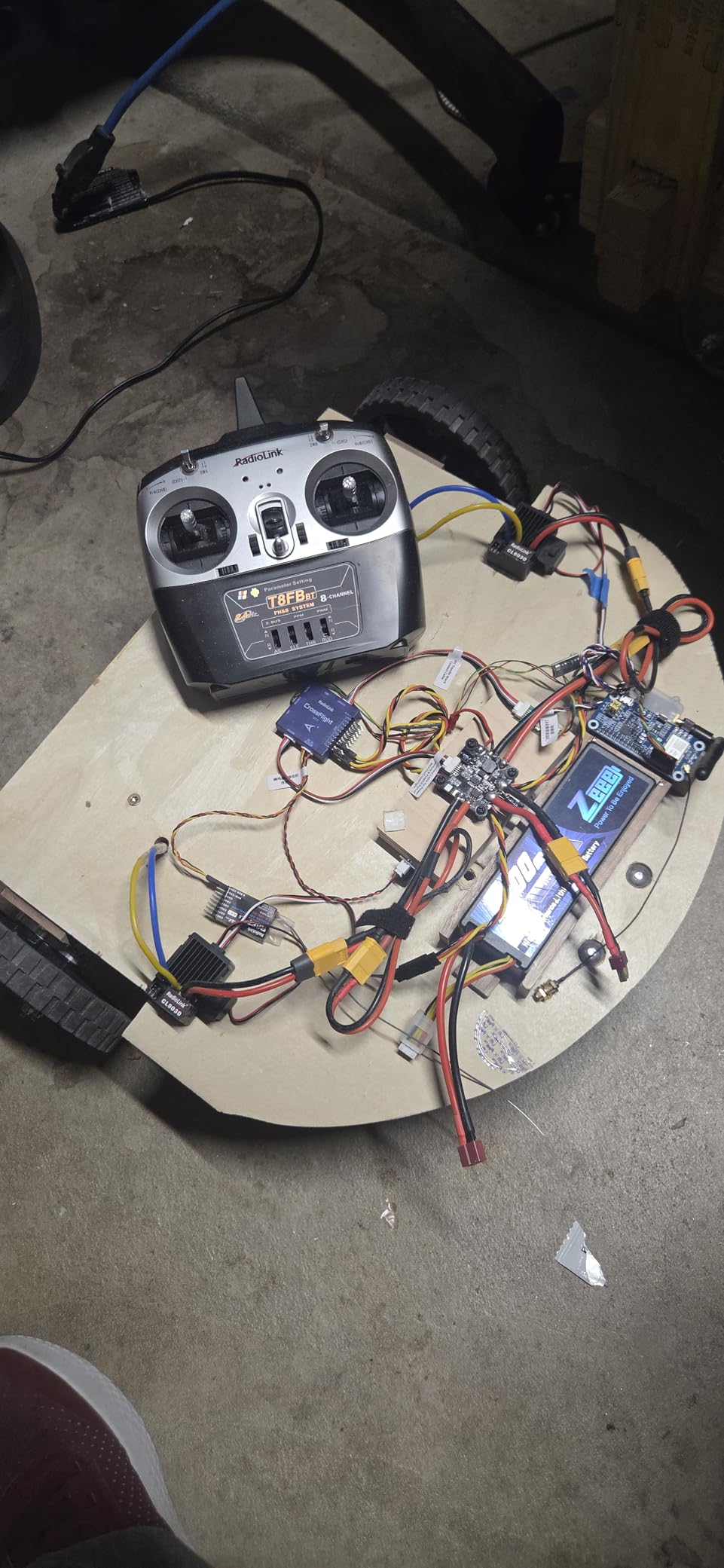 Radiolink T8FB 8 Channels 2.4GHz RC Remote Transmitter and R8EF Receiver | APP Setup 8CH Radio Controller Long Range for RC Airplane Aircraft Boat Car and More(Mode 2) customer photo 1