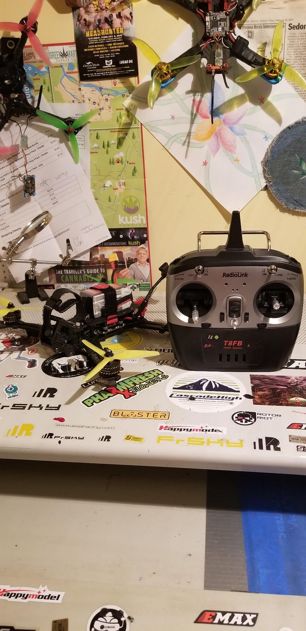 Radiolink T8FB 8 Channels 2.4GHz RC Remote Transmitter and R8EF Receiver | APP Setup 8CH Radio Controller Long Range for RC Airplane Aircraft Boat Car and More(Mode 2) customer photo 2