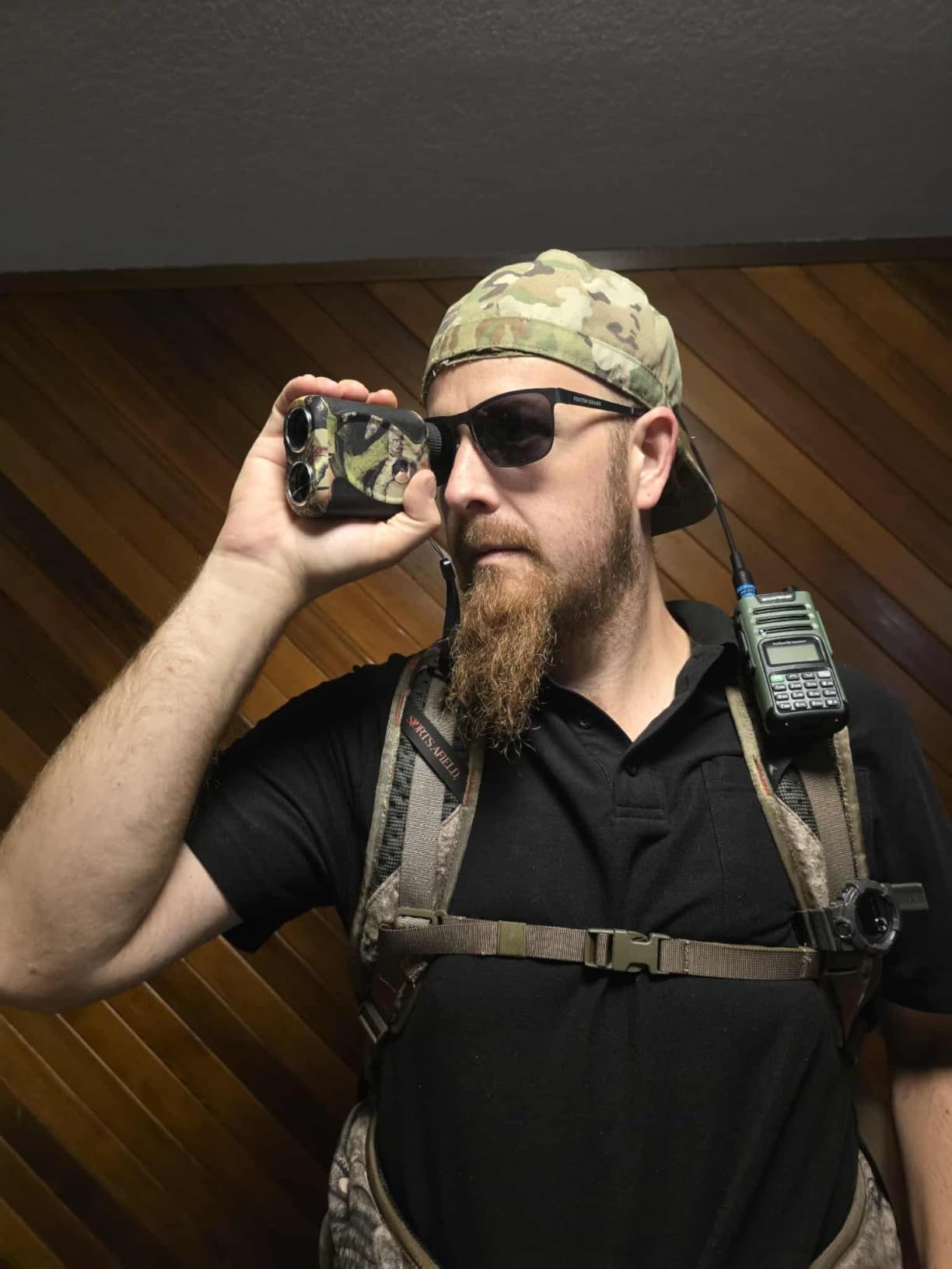 WOSPORTS Hunting Rangefinder, 800/1200 Yards Laser Range Finder with Bow Hunting Mode (Angle, Height, Horizontal Distance), Target Lock Vibration, Scanning, Carrying Case Included customer photo 1
