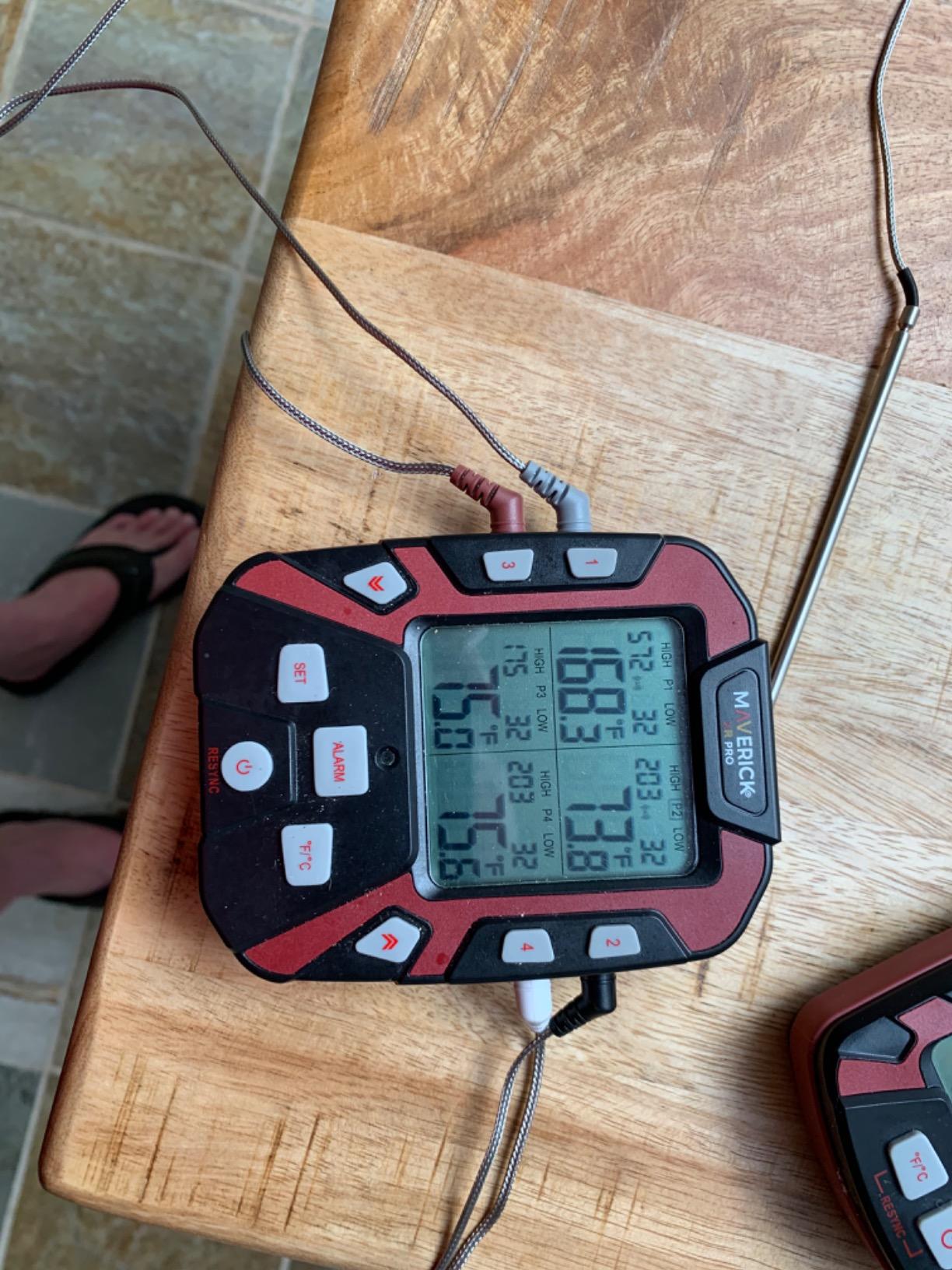 Maverick XR-50 Extended Range 4-Probe Wireless Meat Thermometer for Smoker & Grill, 1000ft Remote Digital BBQ Thermometer with Waterproof Probes, Alarms & Backlit LCD customer photo 1